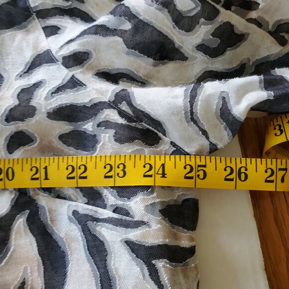 Alfred Dunner Tiger Print Button Up Collard Blouse 20W - Picture 12 of 14